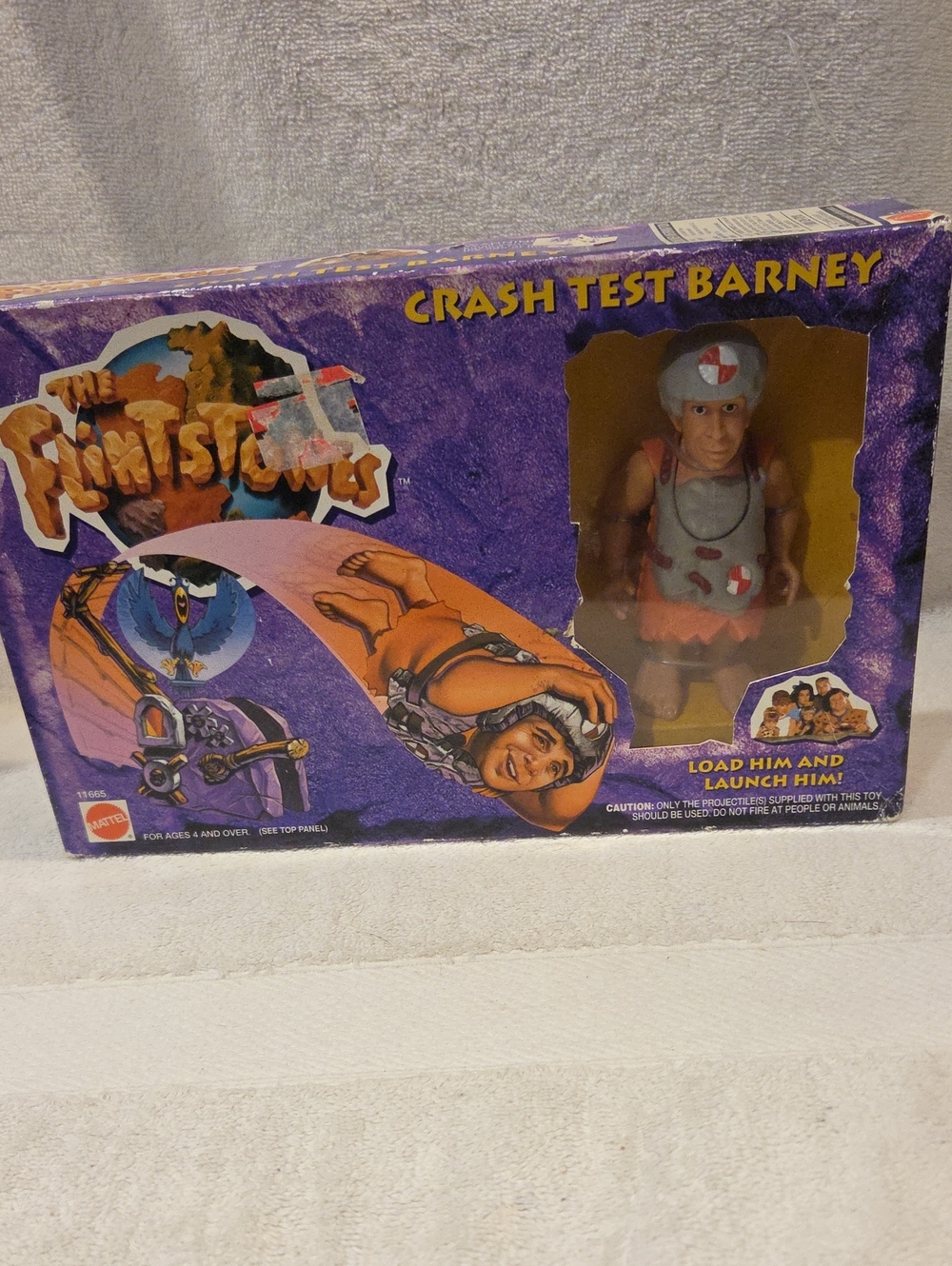 THE FLINTSTONES CRASH TEST BARNEY